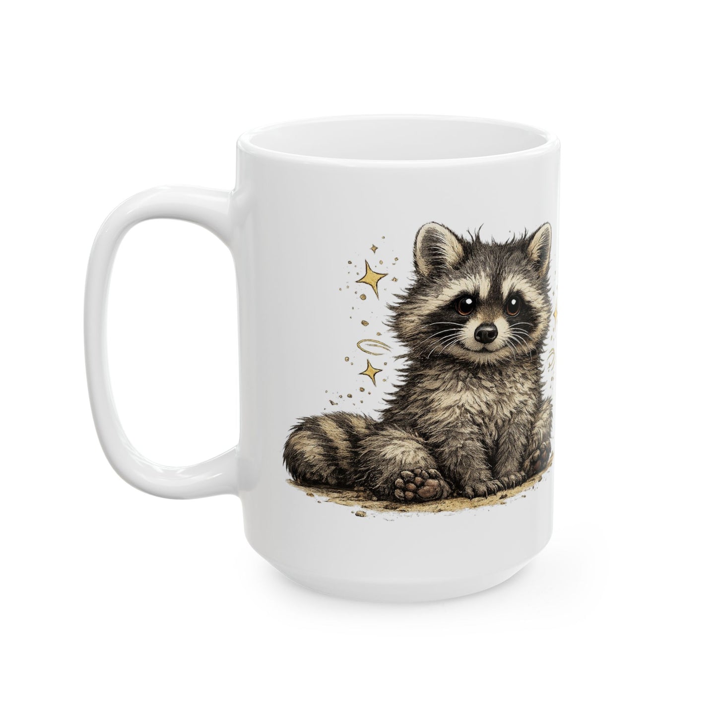 Sweet & Savage Raccoon Ceramic Mug  (11oz & 15oz)