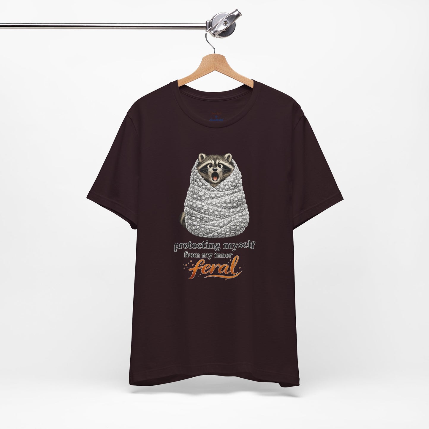 Bubble Wrapped Raccoon T-shirt