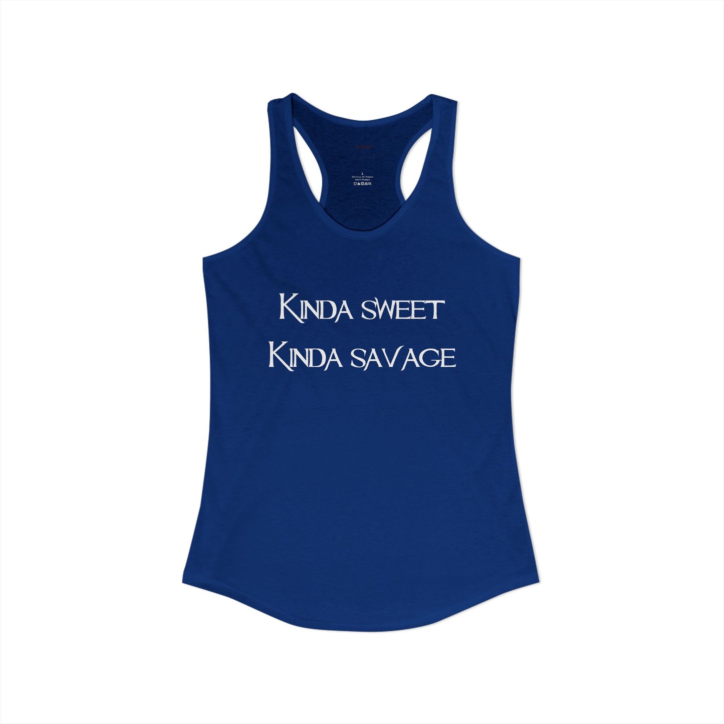 Kinda Both Racerback Tank