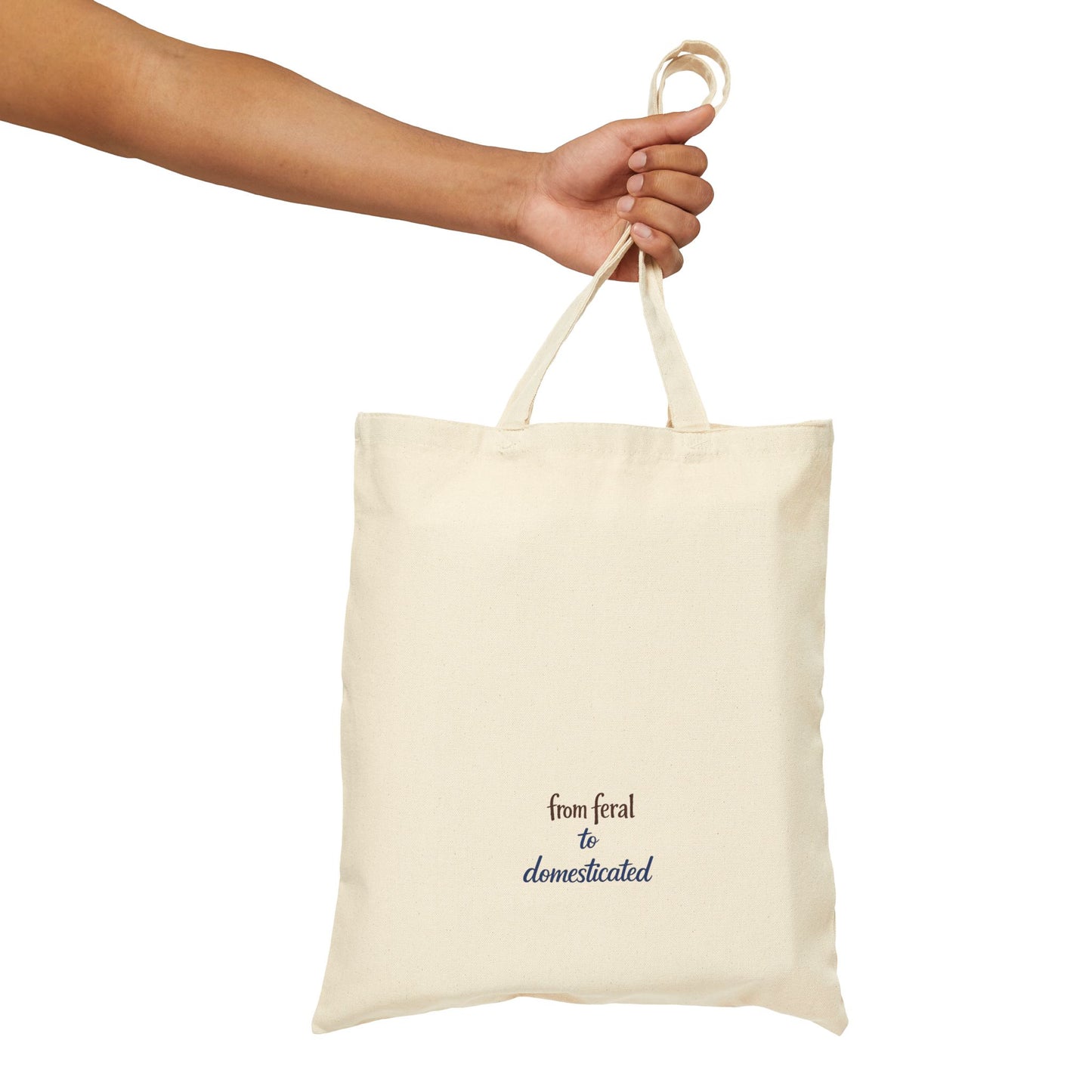 Peek & See Canvas Tote Bag