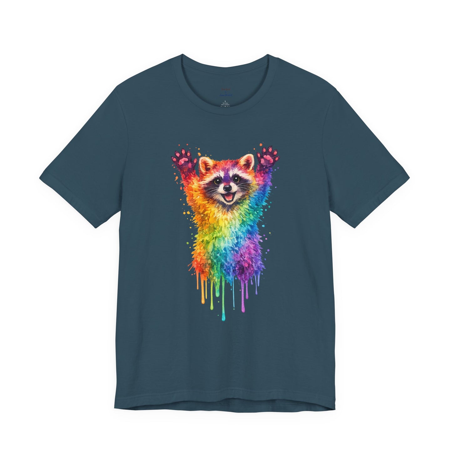 Watercolor Wildlife Raccoon T-Shirt