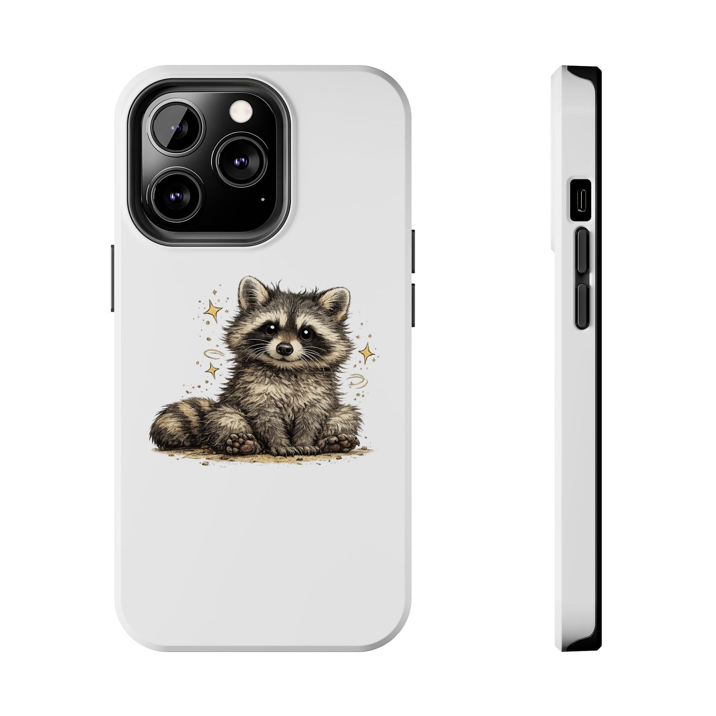 Sweet & Savage Raccoon Phone Case — Tough & Cute Protective Phone Cover