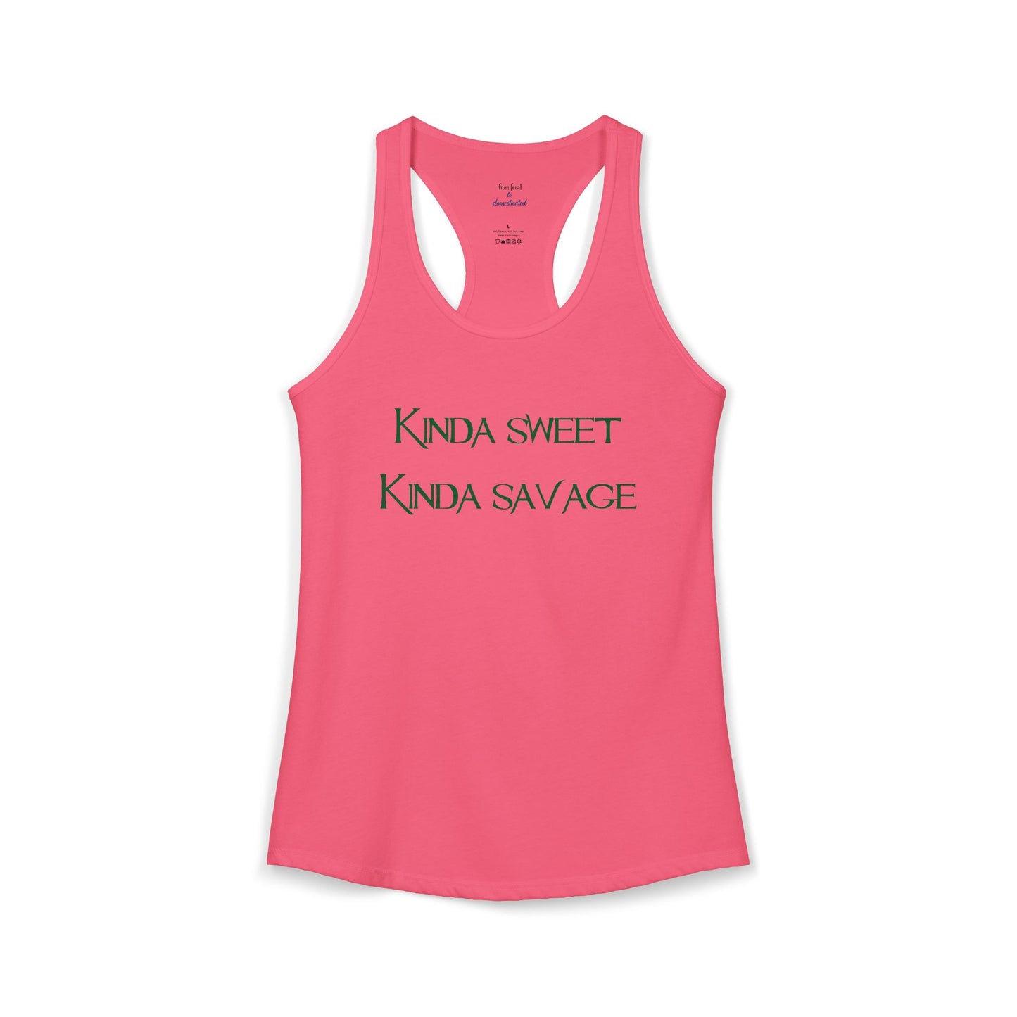 Kinda Both Racerback Tank