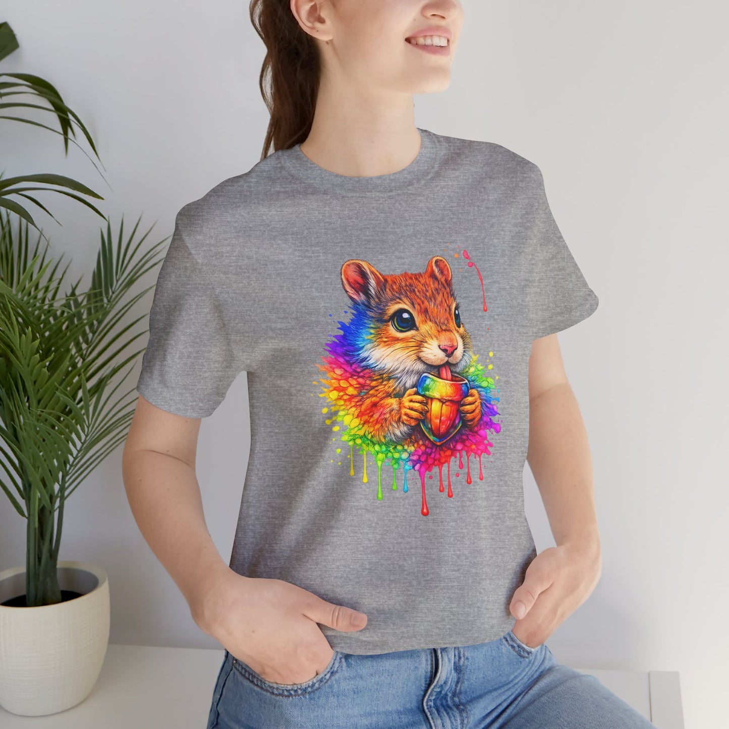 Watercolor Wildlife Squirrel T-Shirt