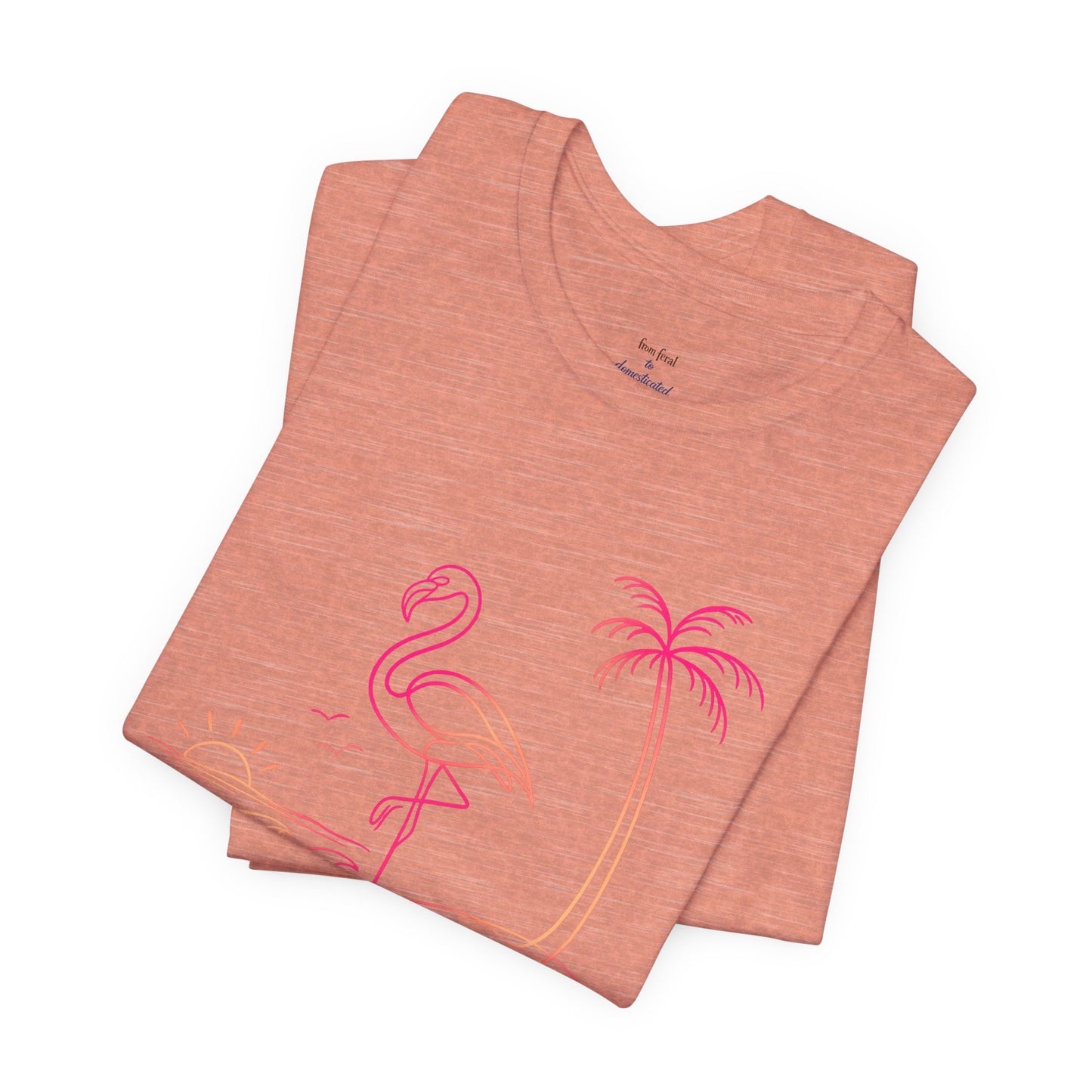 Flamingo Wild Lines T-Shirt