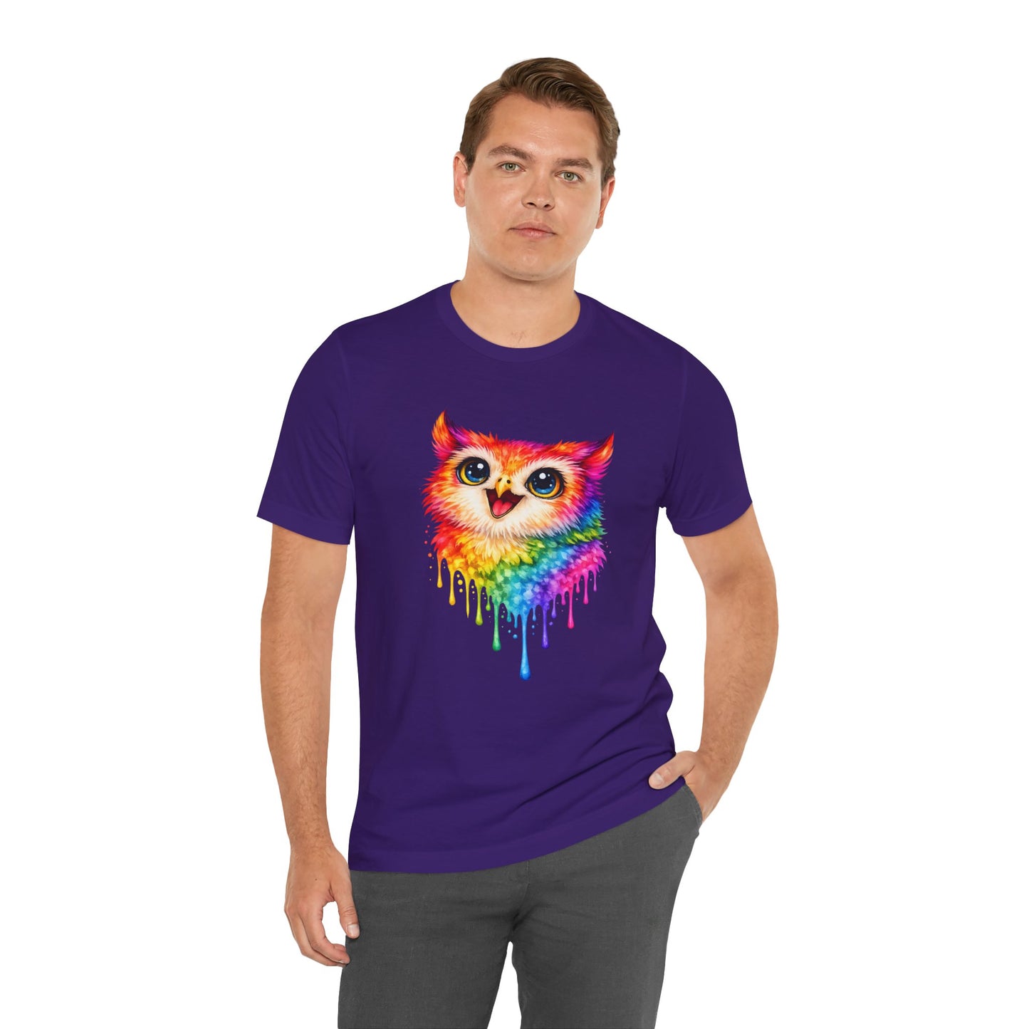 Watercolor Wildlife Owl T-Shirt