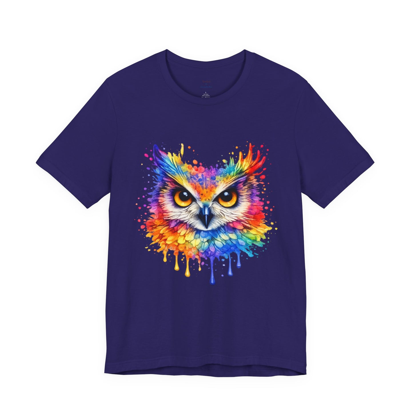 Watercolor Wildlife Owl T-Shirt