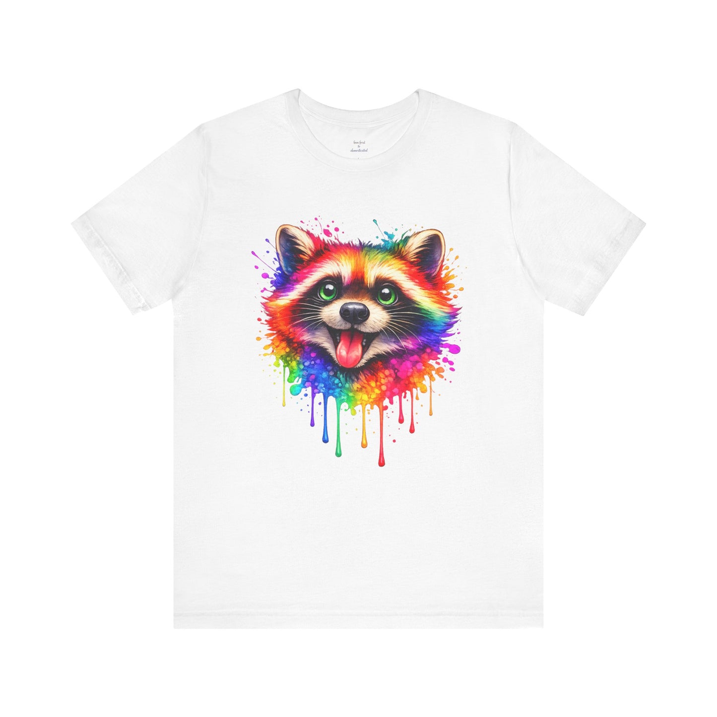 Watercolor Wildlife Raccoon T-Shirt