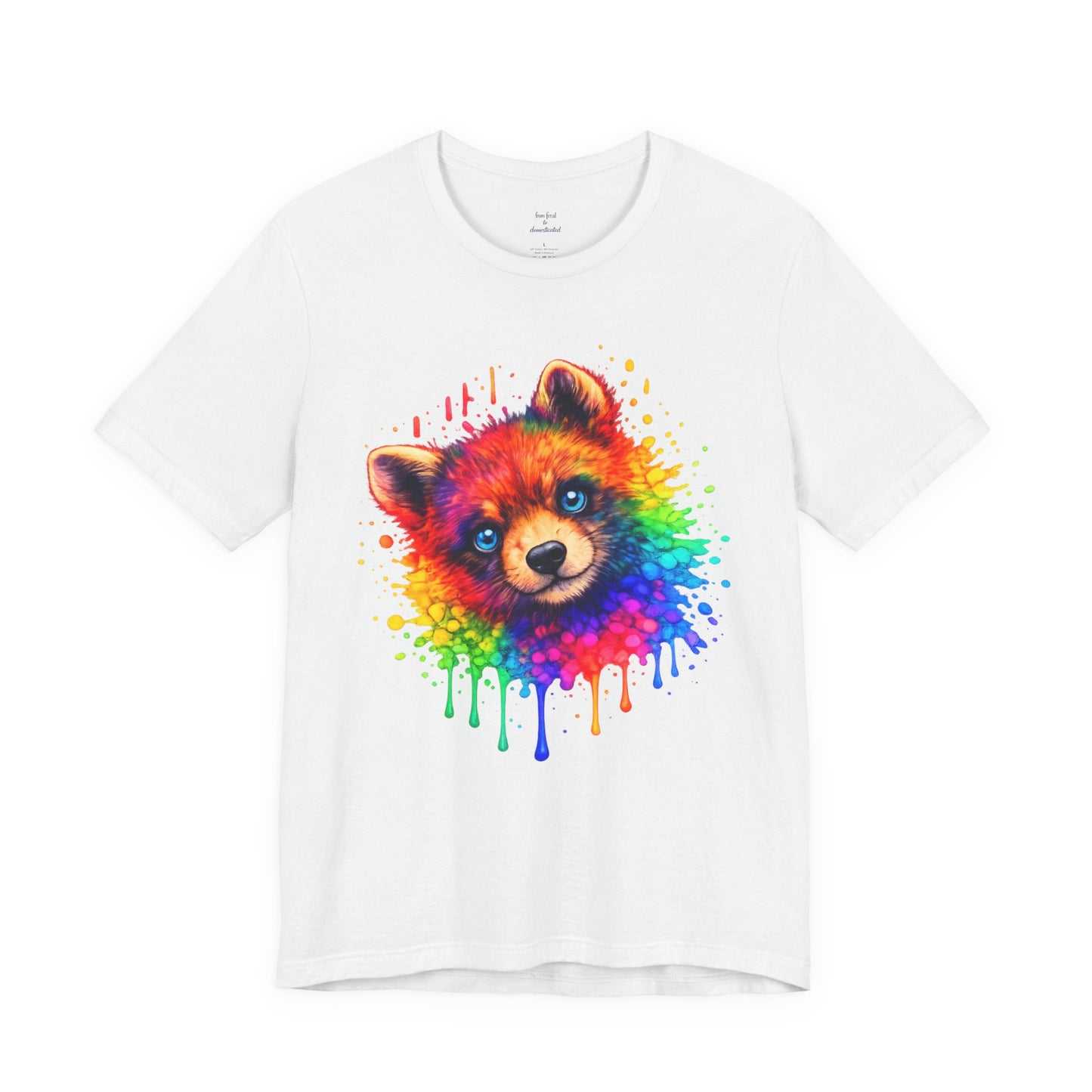 Watercolor Wildlife Bear Cub T-Shirt