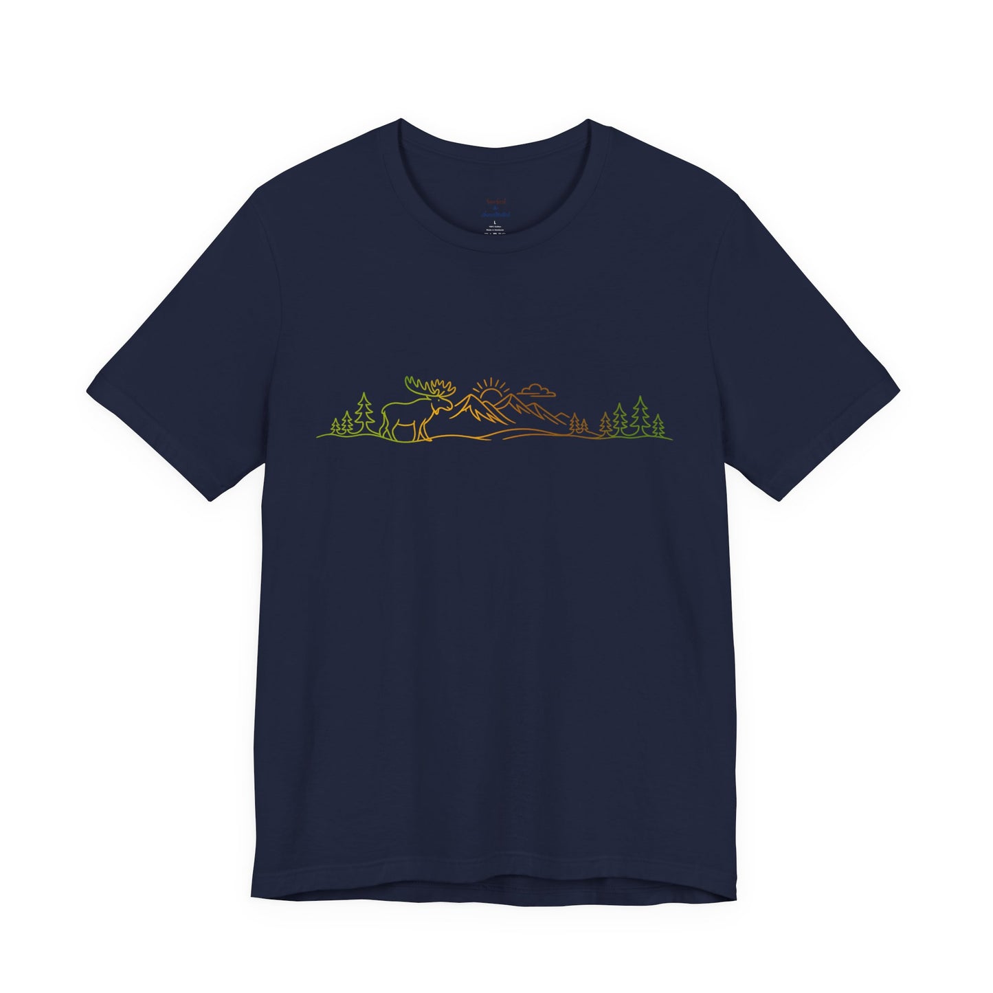 Moose Mountain Scene | Hiking Tee