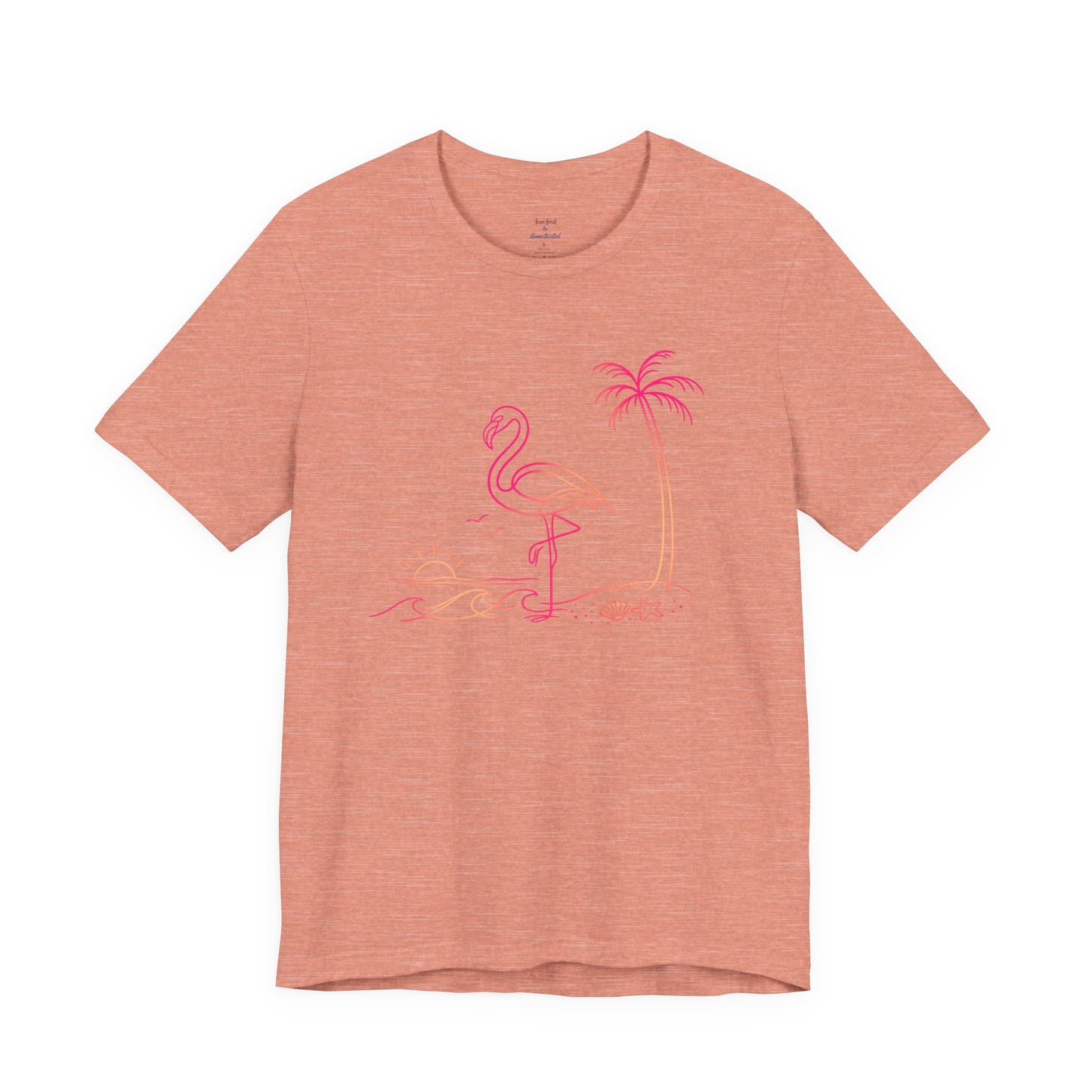 Flamingo Wild Lines T-Shirt