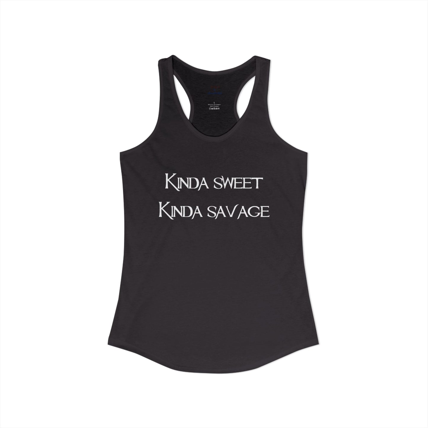 Kinda Both Racerback Tank
