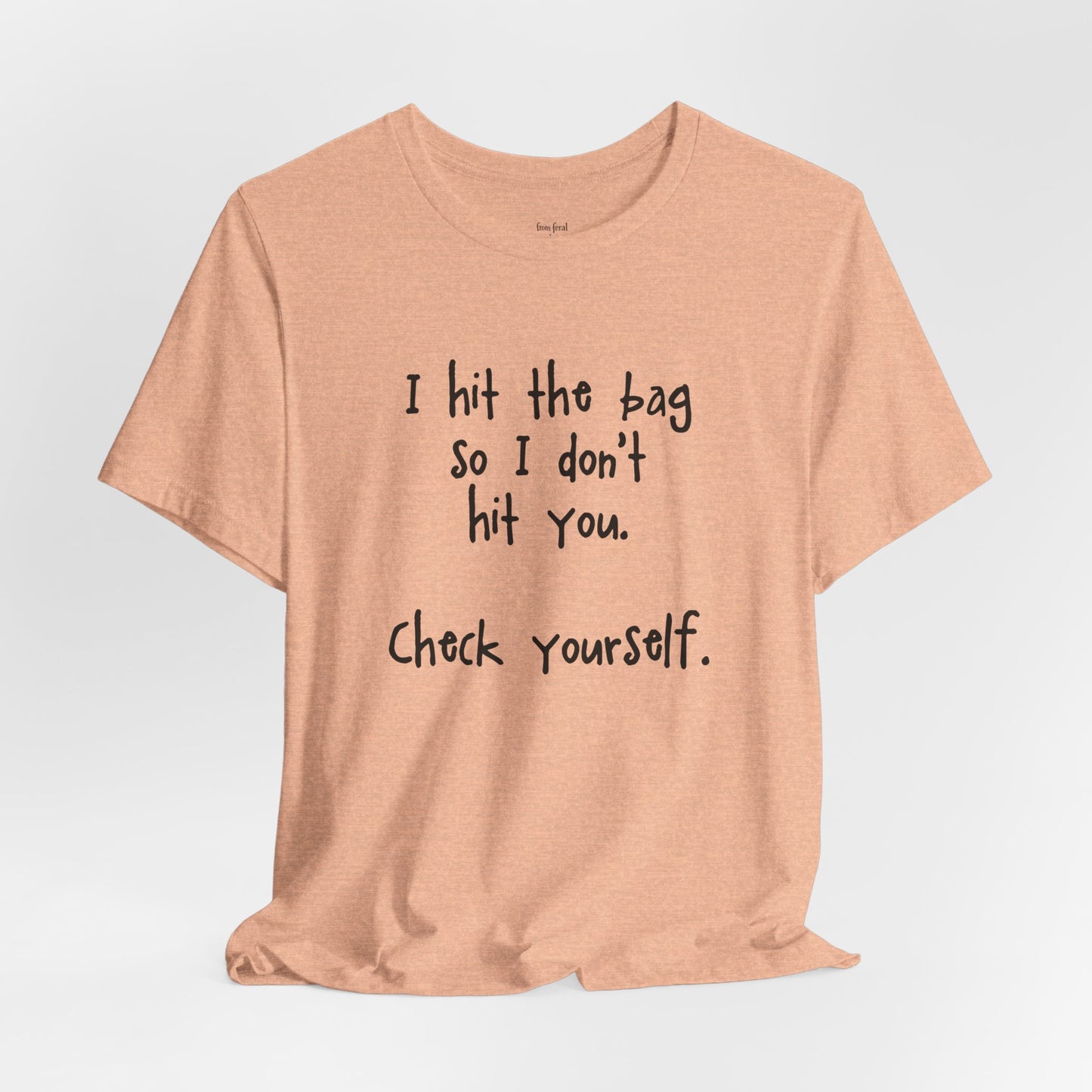 "Check Yourself" Kickboxing Tee