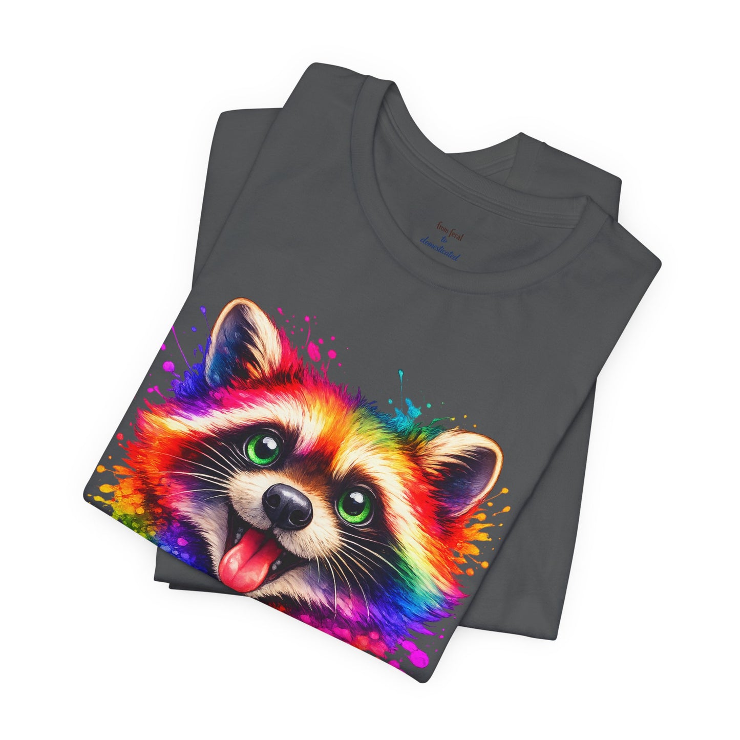 Watercolor Wildlife Raccoon T-Shirt