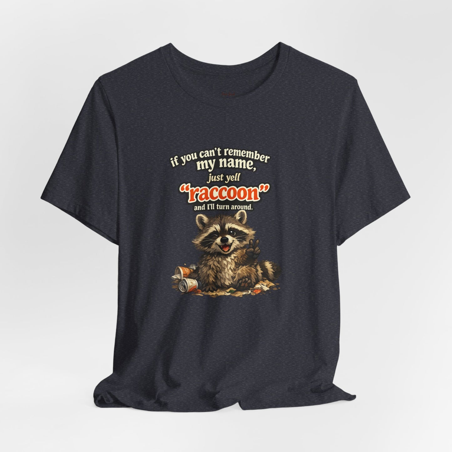 Yell Raccoon T-shirt