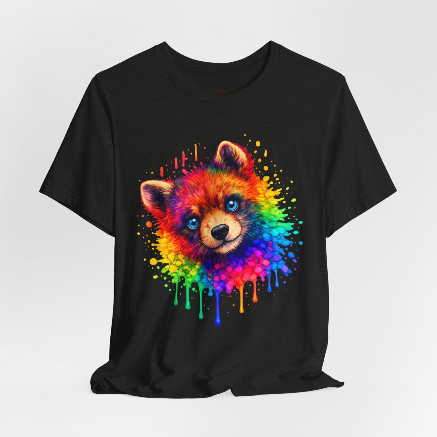 Watercolor Wildlife Bear Cub T-Shirt