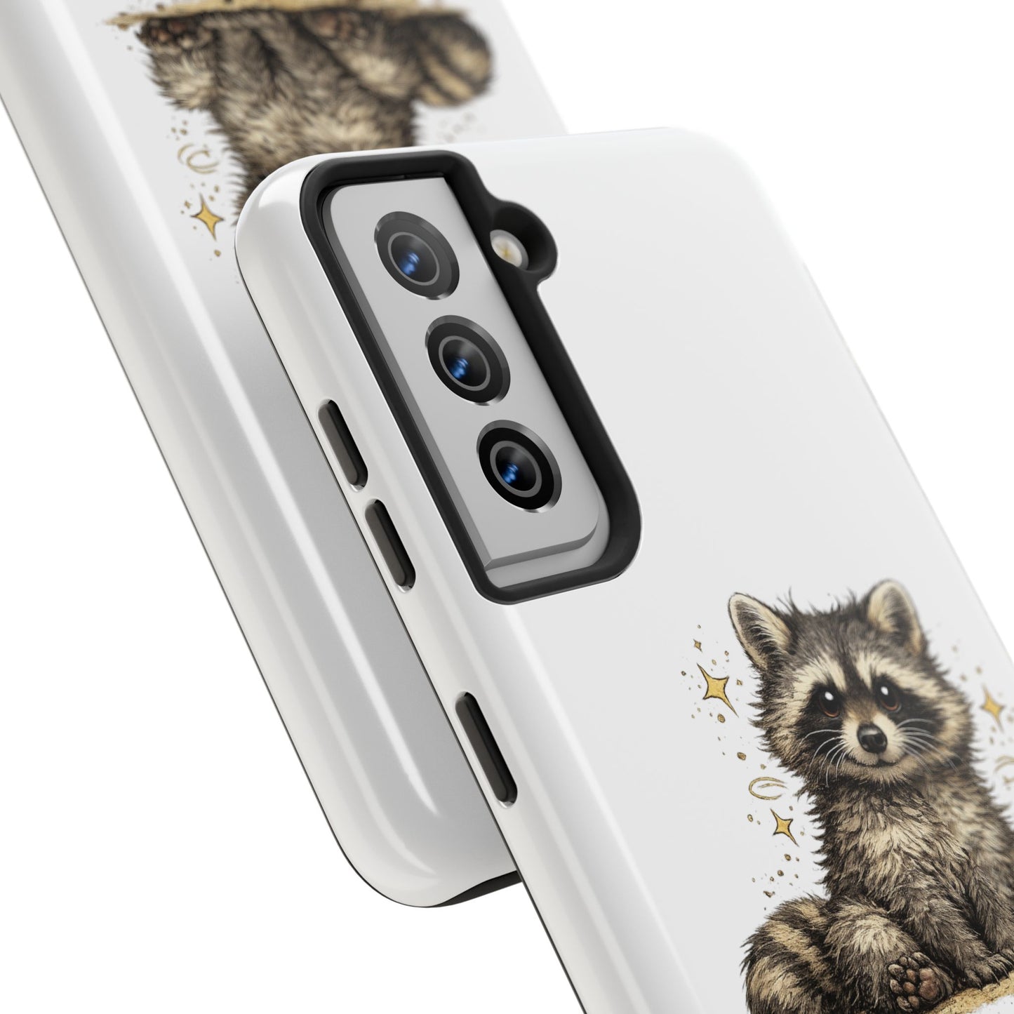 Sweet & Savage Raccoon Phone Case — Tough & Cute Protective Phone Cover