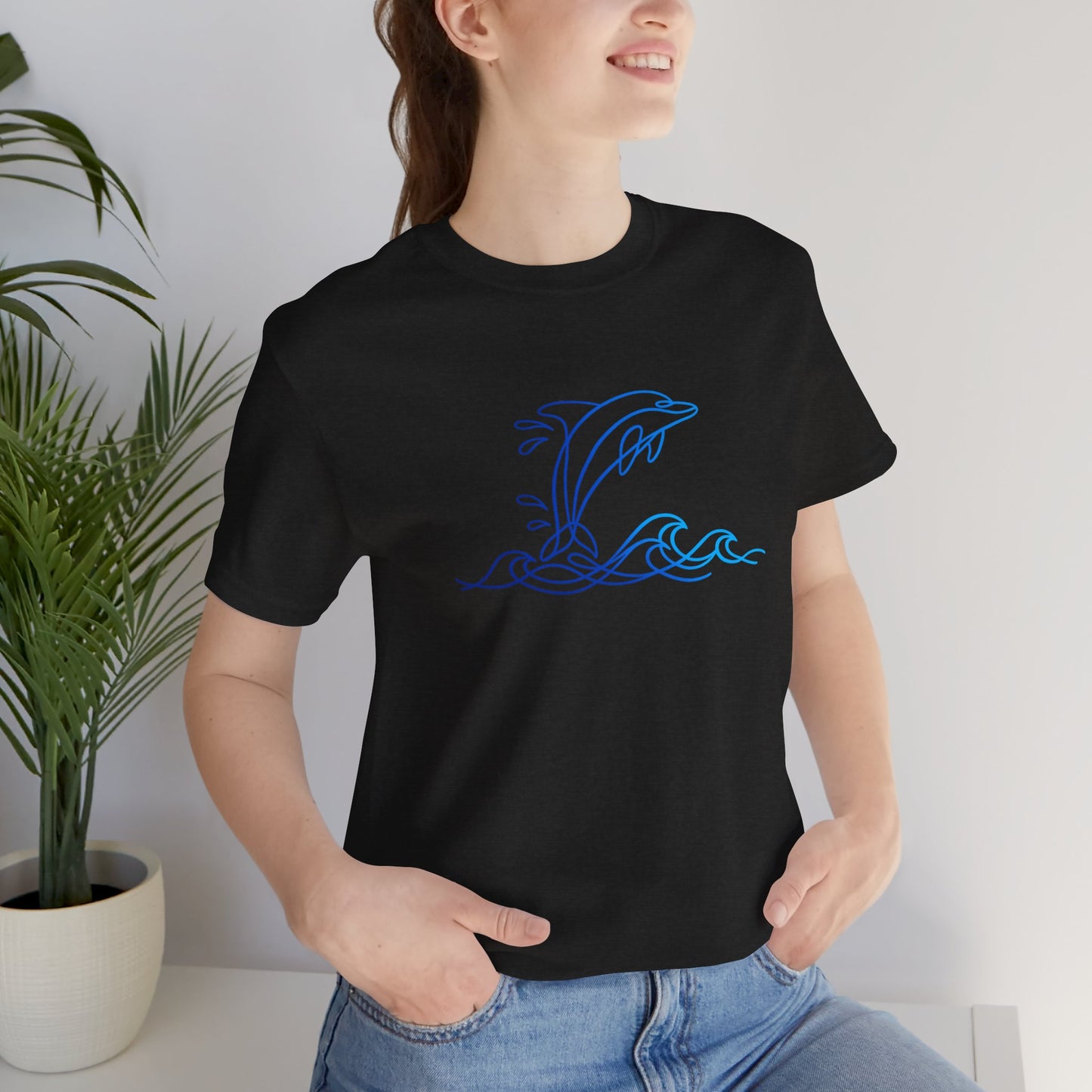 Dolphin Wild Lines T-Shirt