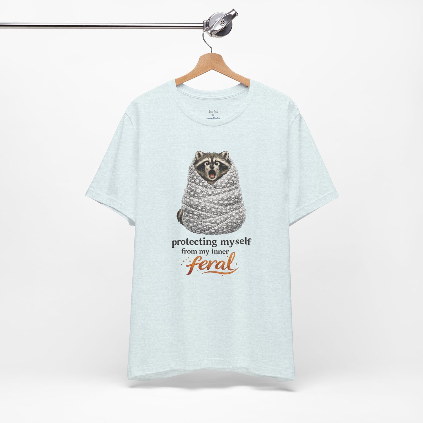 Bubble Wrapped Raccoon T-shirt