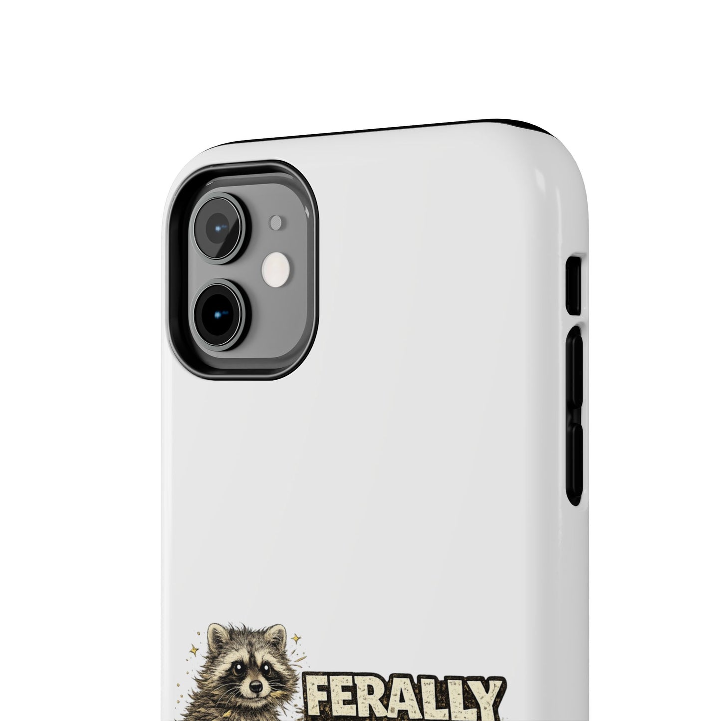 Ferally Raccoon Phone Case — Tough & Cute Protective Phone Cover