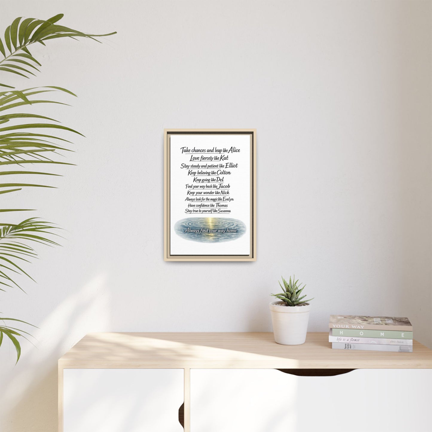 Find Your Way | Matte Canvas, Framed