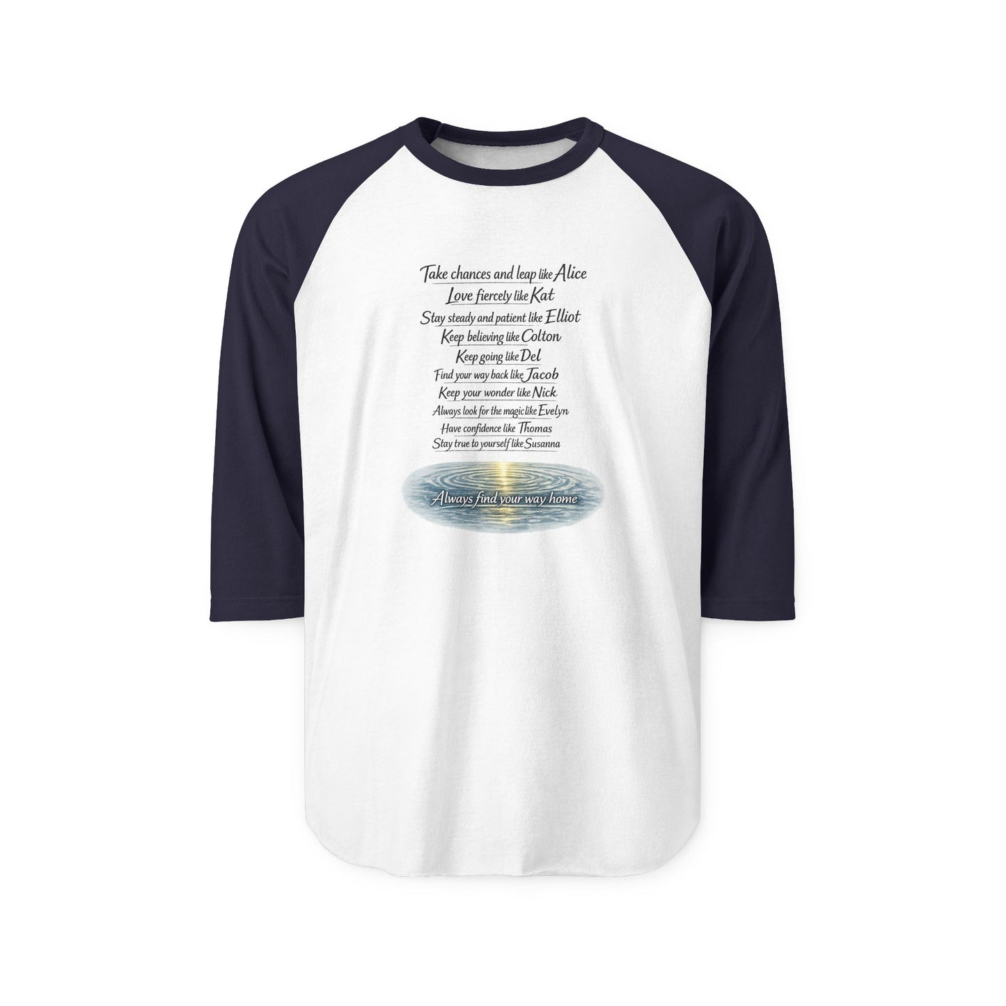Find Your Way —  Raglan Shirt