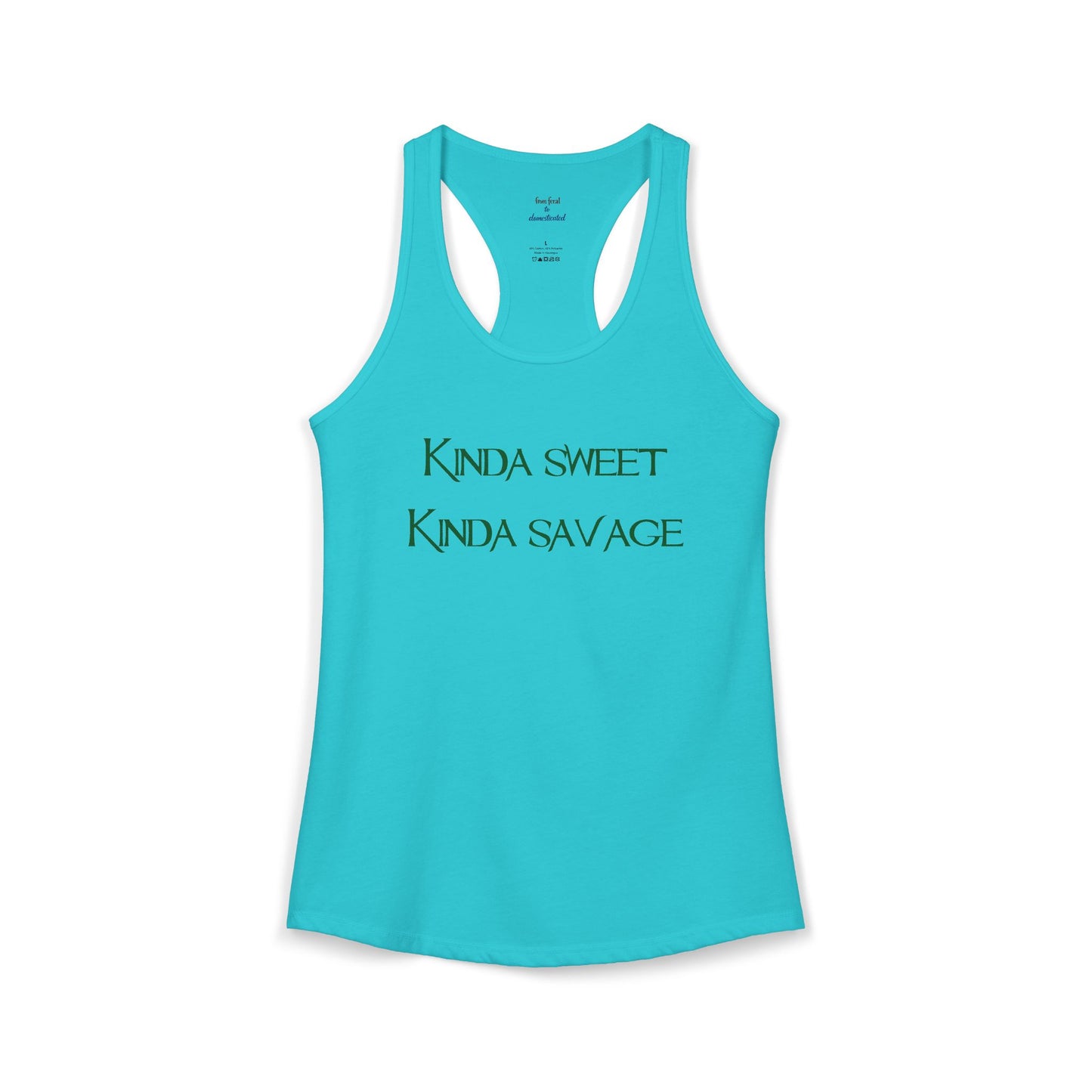 Kinda Both Racerback Tank