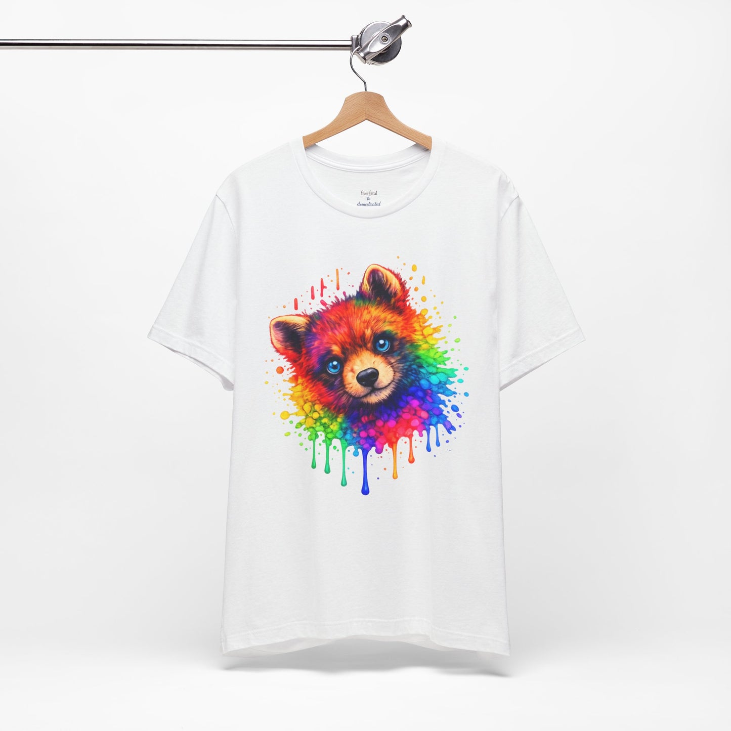 Watercolor Wildlife Bear Cub T-Shirt