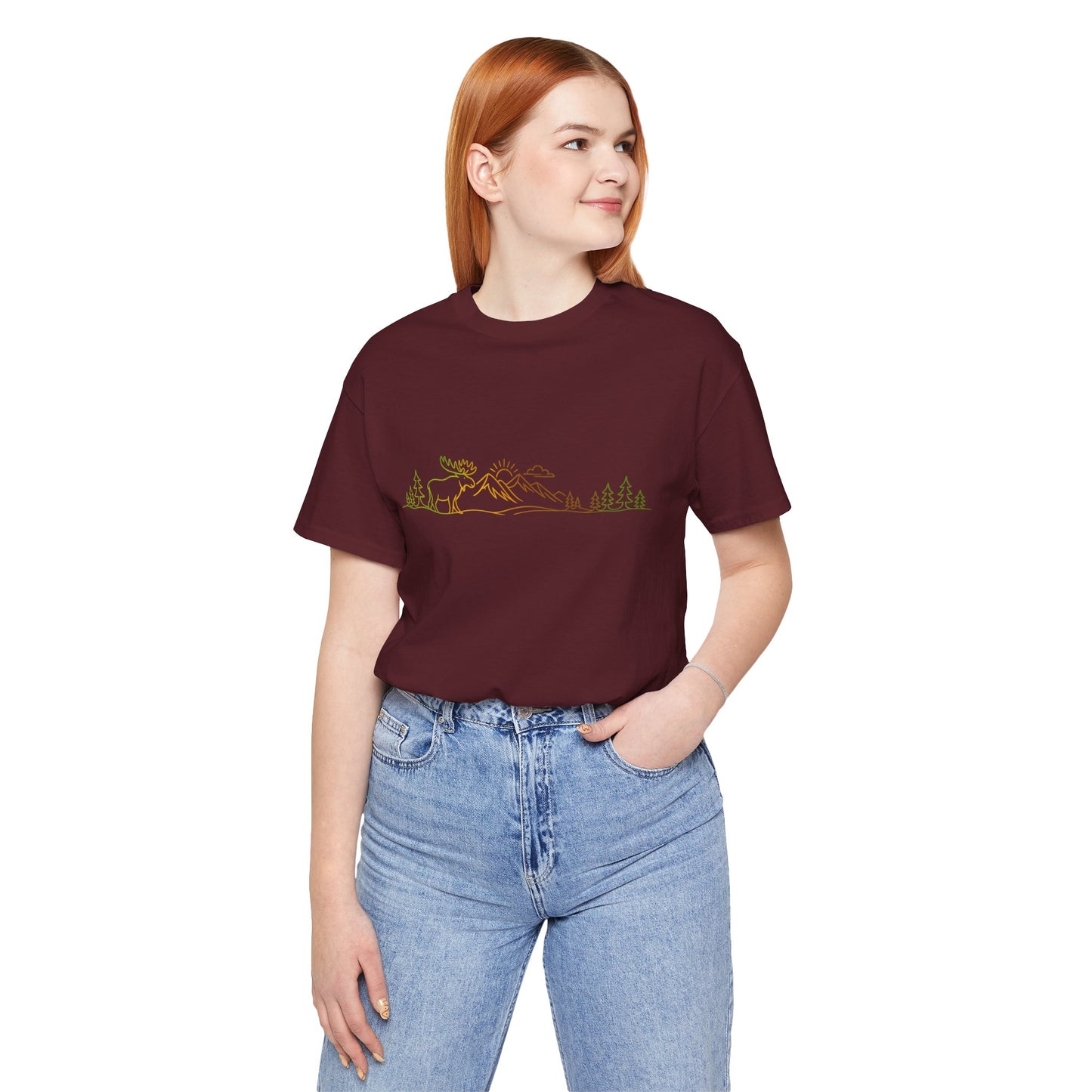 Moose Mountain Scene | Hiking Tee