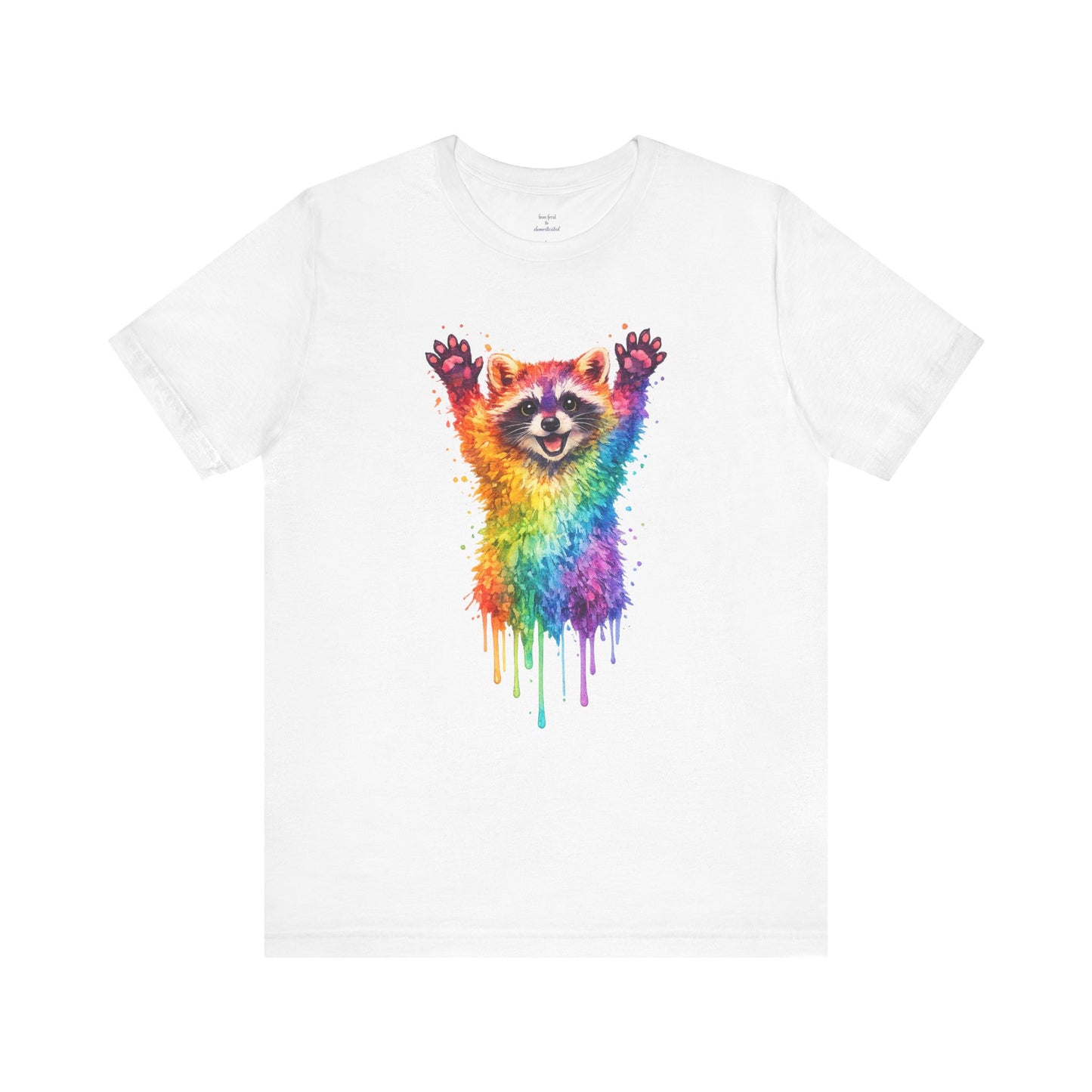 Watercolor Wildlife Raccoon T-Shirt