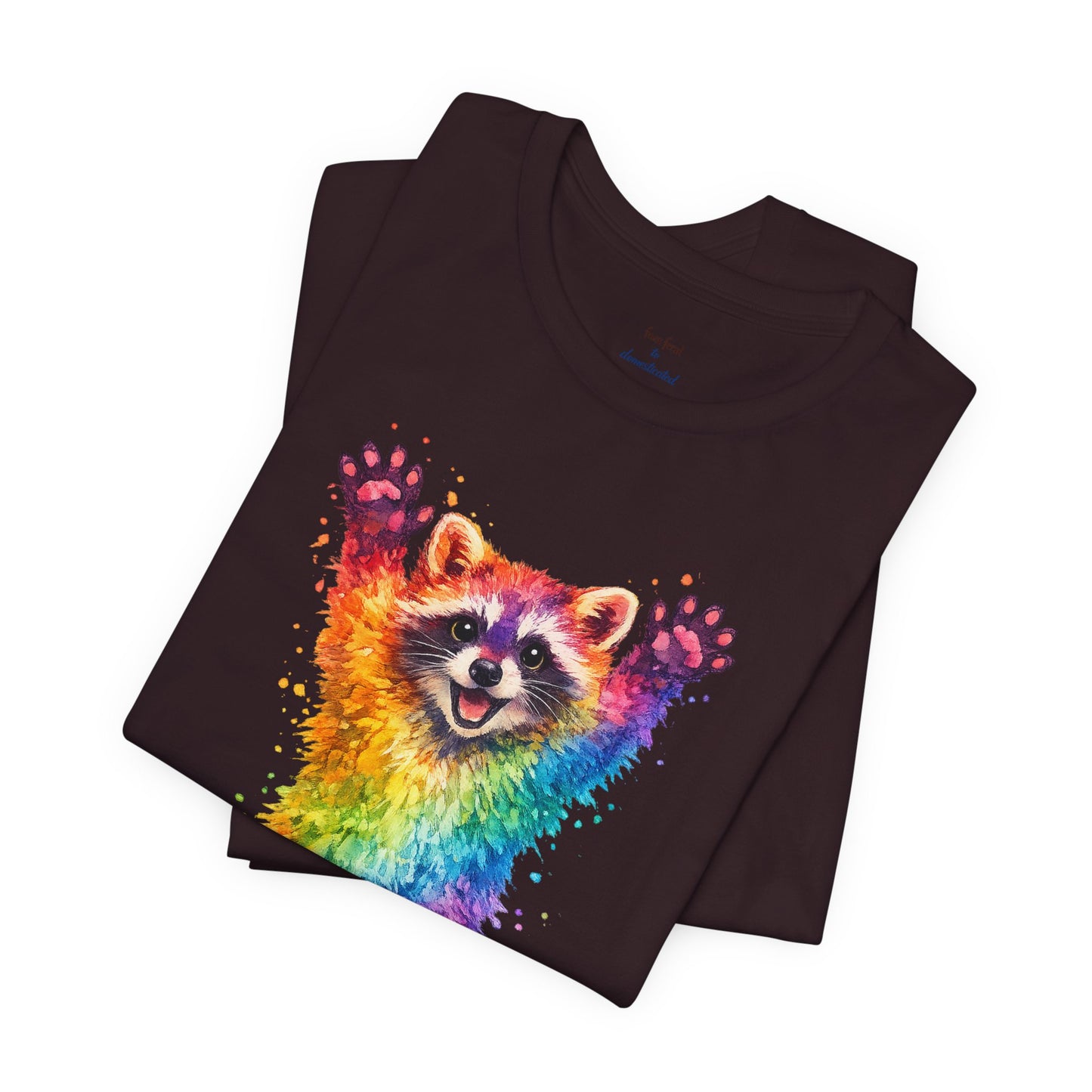 Watercolor Wildlife Raccoon T-Shirt