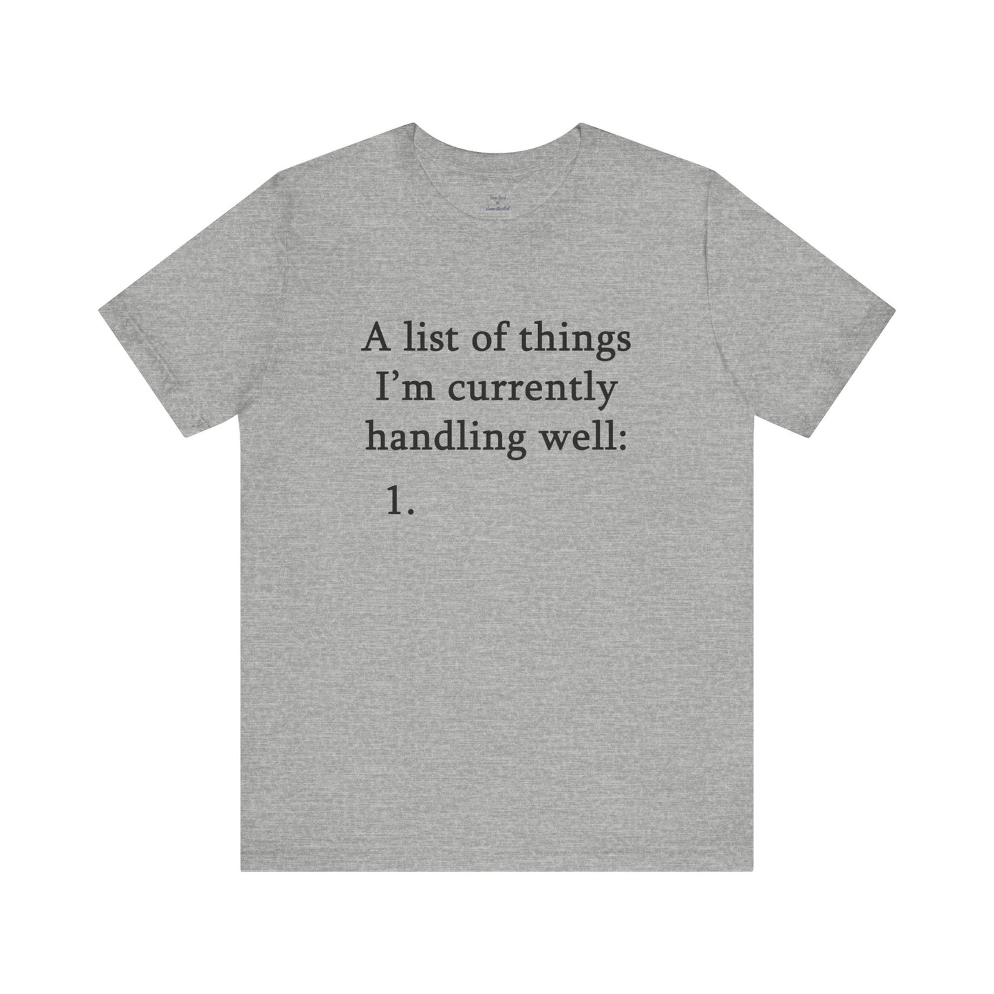 A List Tee