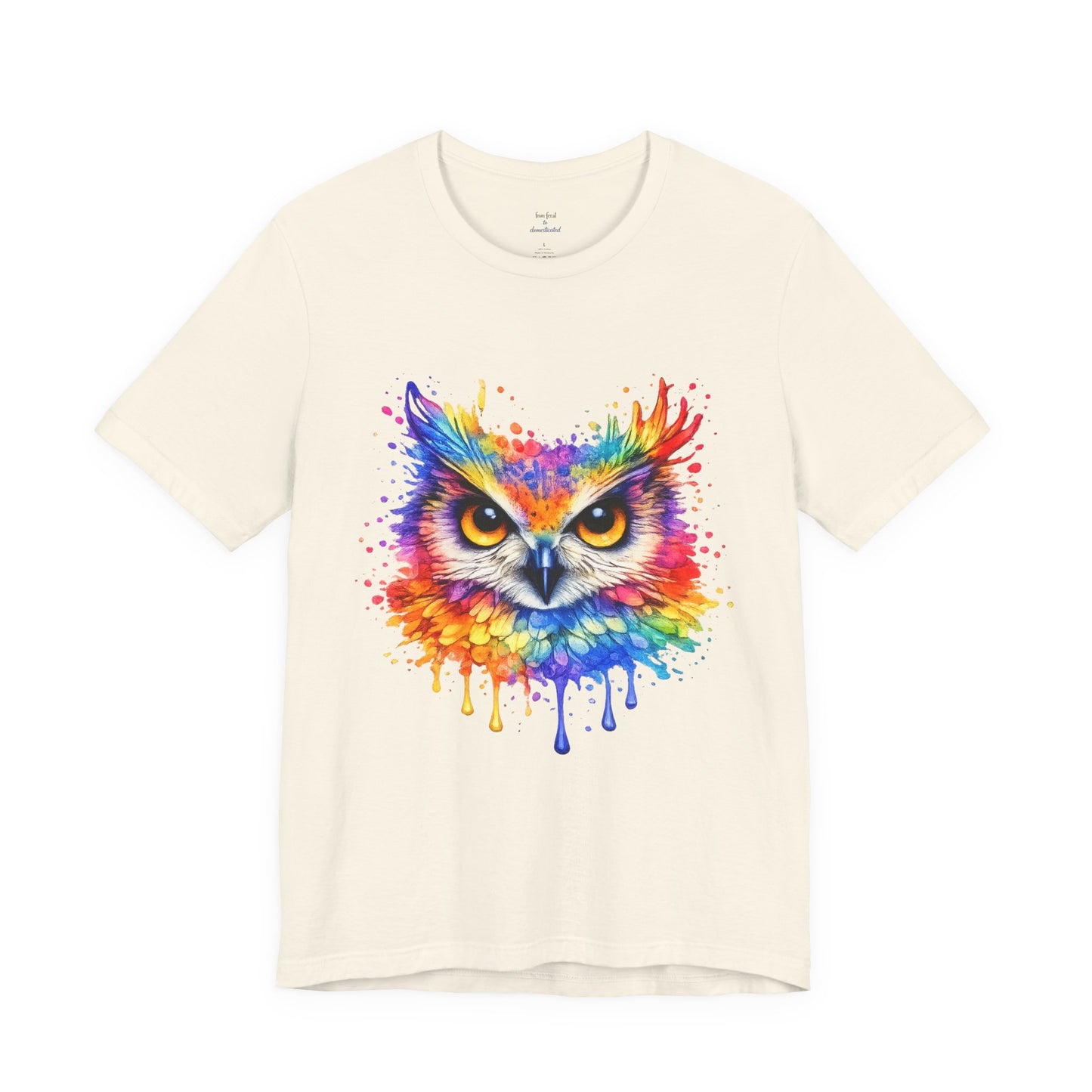 Watercolor Wildlife Owl T-Shirt