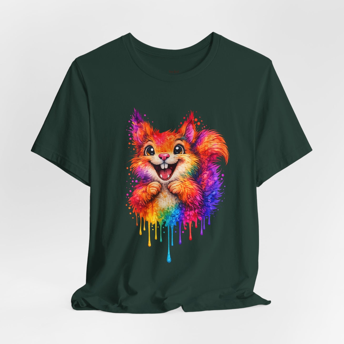 Watercolor Wildlife Squirrel T-Shirt