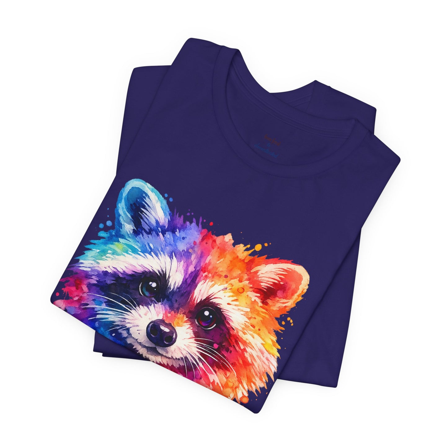 Watercolor Wildlife Raccoon T-Shirt