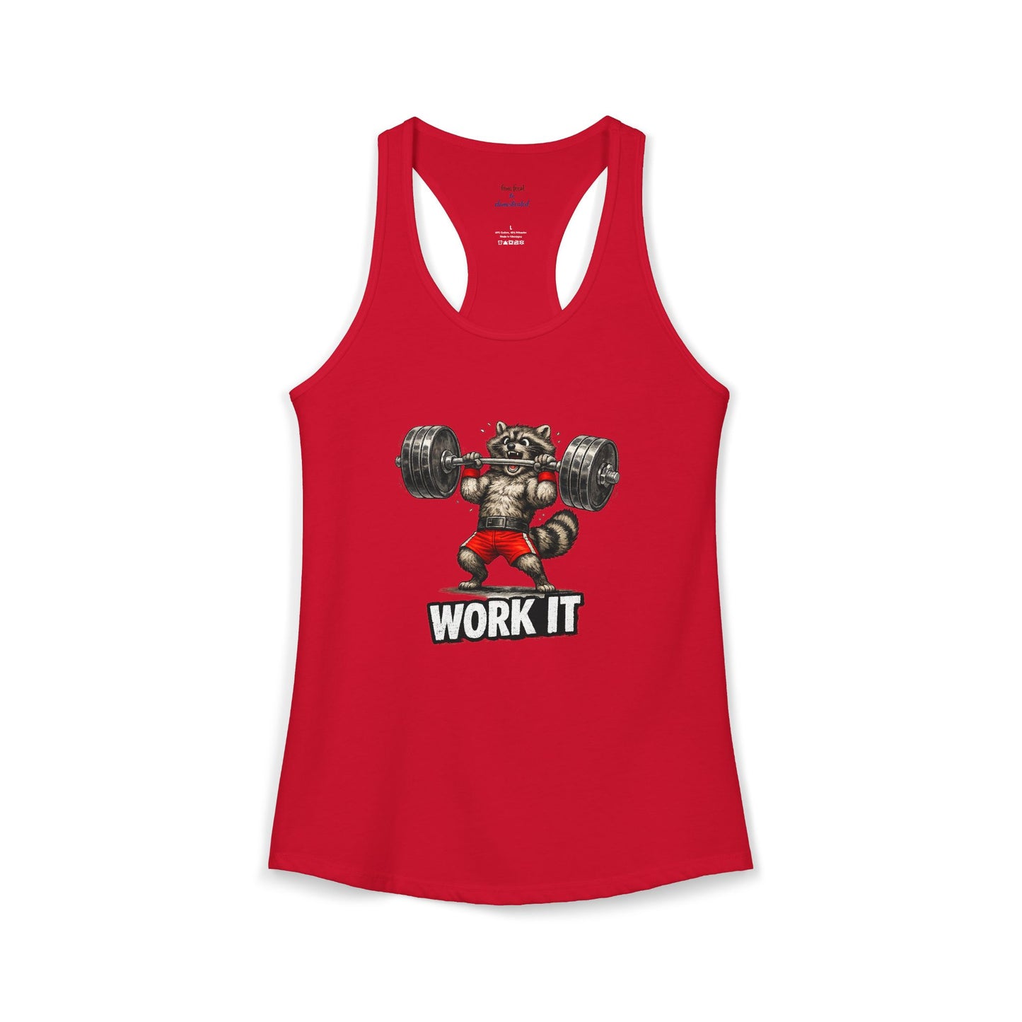 Work It Racerback Tank