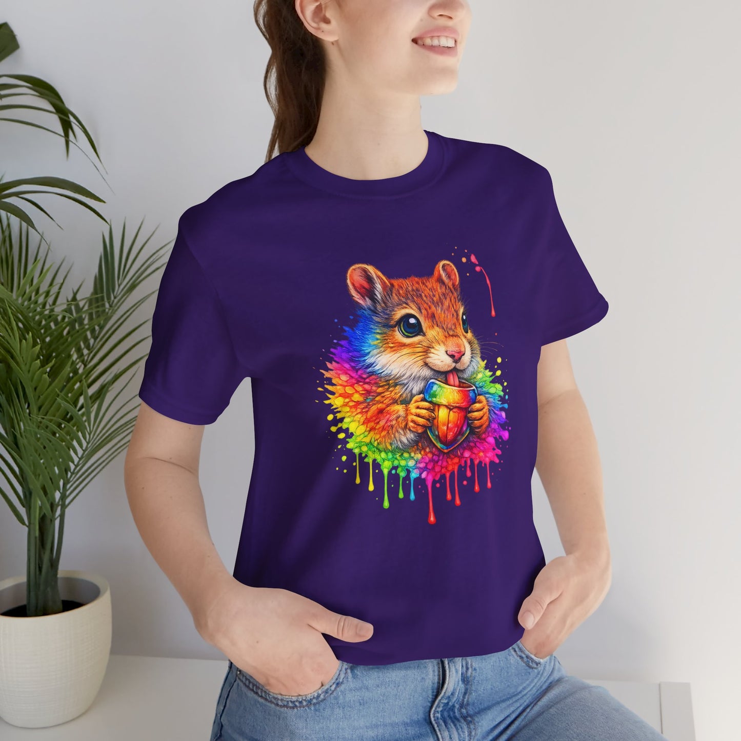 Watercolor Wildlife Squirrel T-Shirt