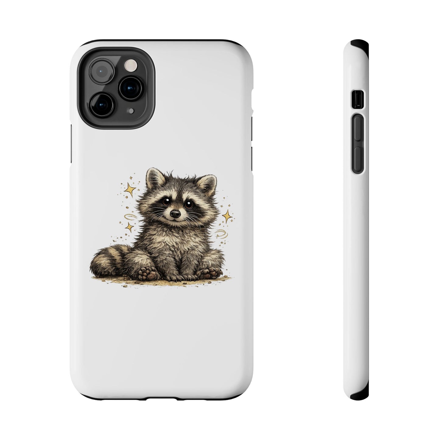 Sweet & Savage Raccoon Phone Case — Tough & Cute Protective Phone Cover