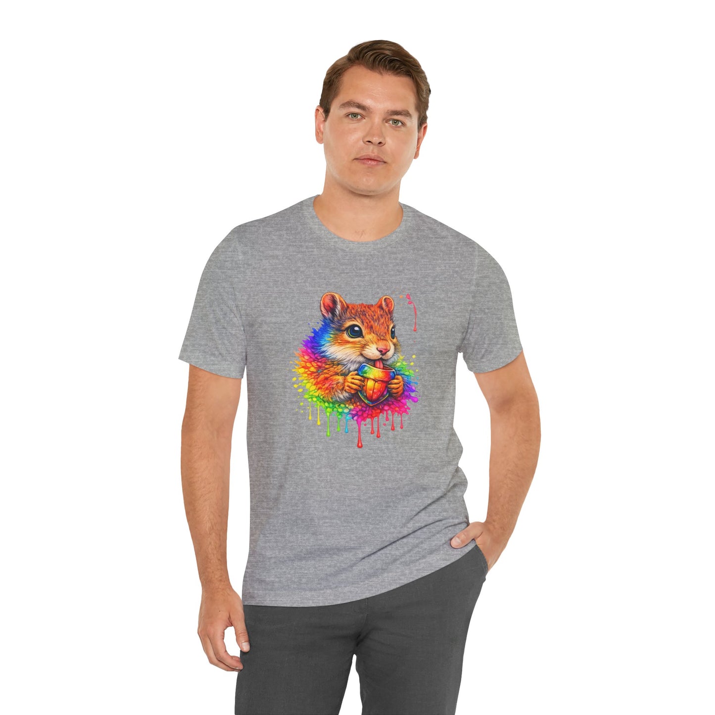 Watercolor Wildlife Squirrel T-Shirt