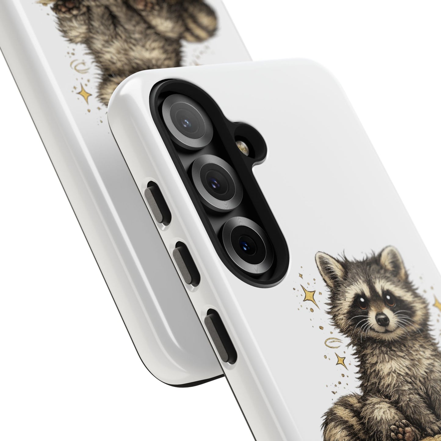 Sweet & Savage Raccoon Phone Case — Tough & Cute Protective Phone Cover