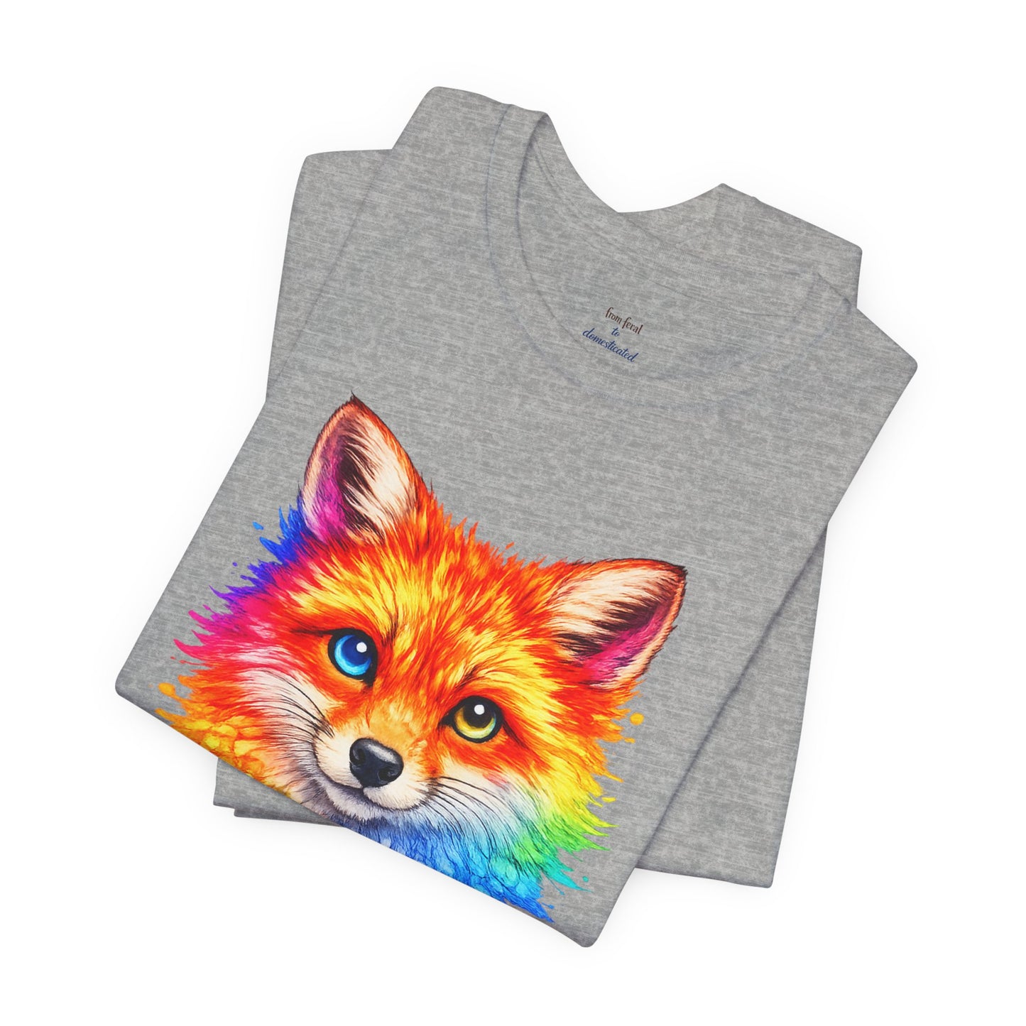Watercolor Wildlife Fox T-Shirt