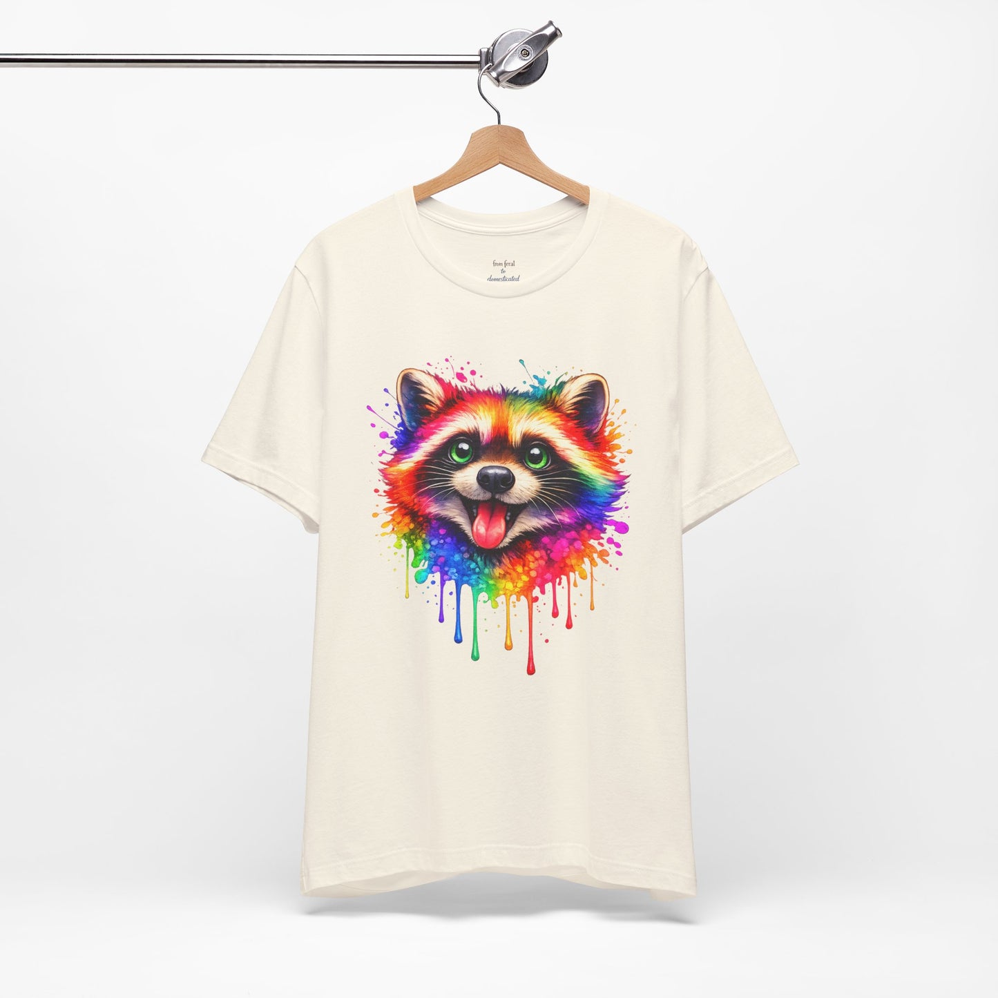 Watercolor Wildlife Raccoon T-Shirt