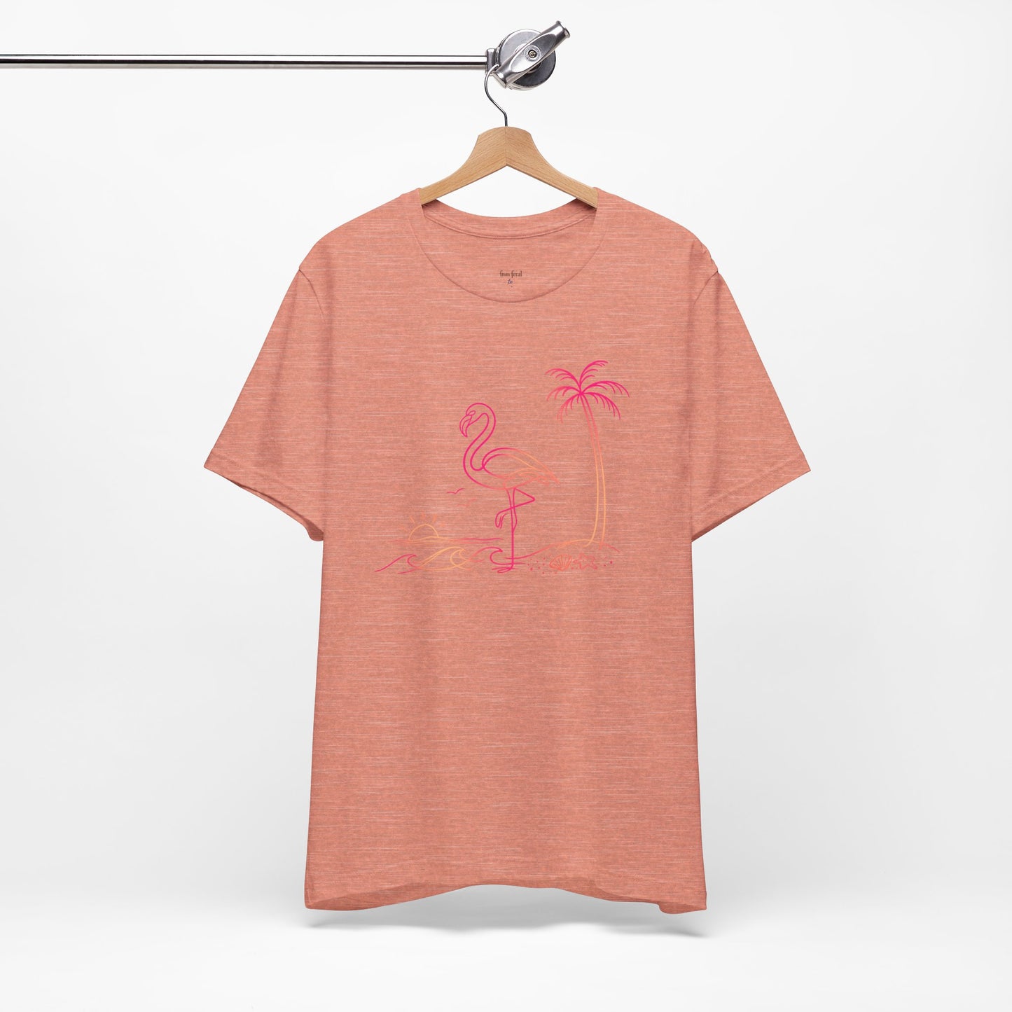 Flamingo Wild Lines T-Shirt