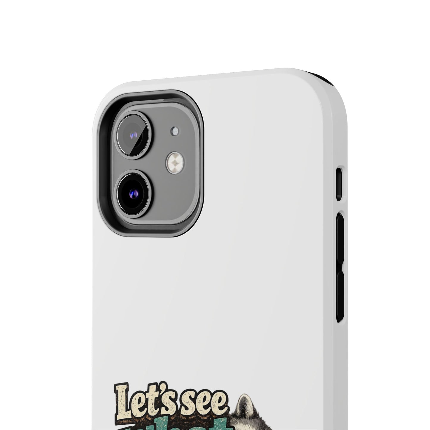 Peek & See Raccoon Phone Case — Tough & Cute Protective Phone Cover