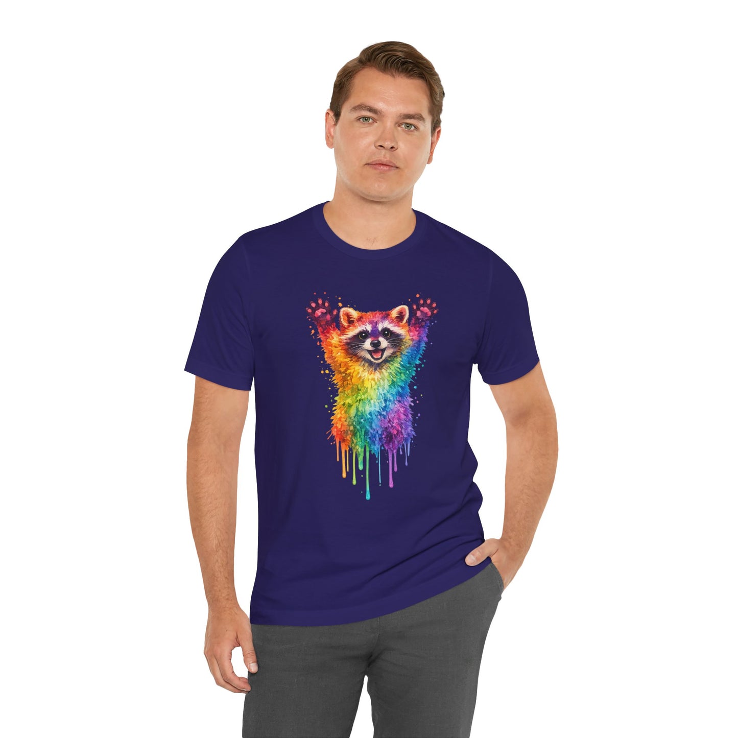 Watercolor Wildlife Raccoon T-Shirt