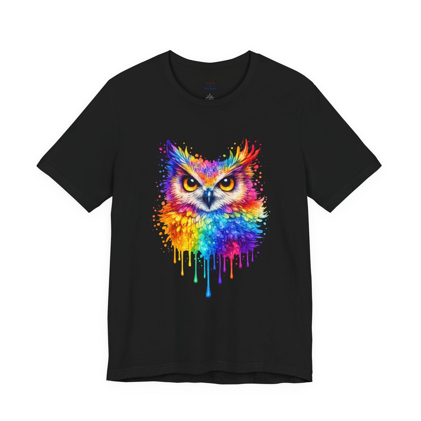 Watercolor Wildlife Owl T-Shirt