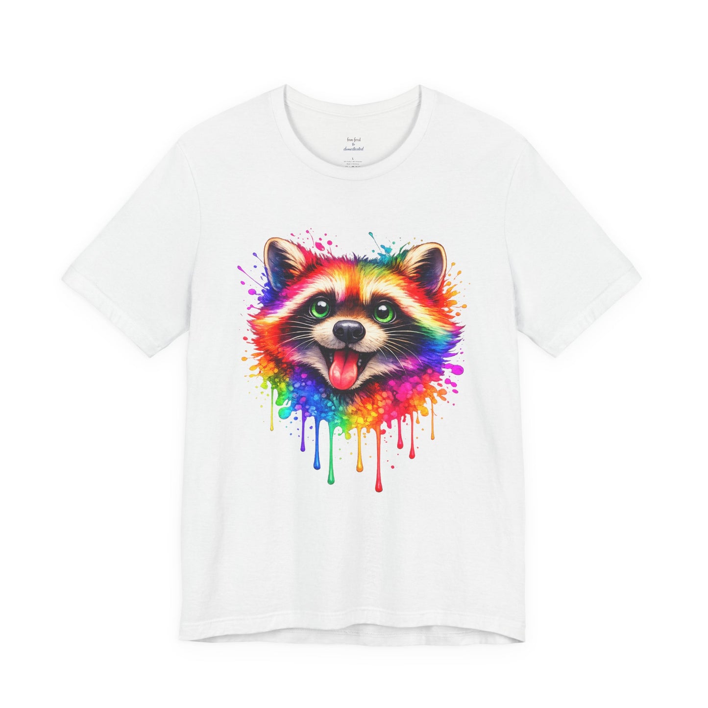 Watercolor Wildlife Raccoon T-Shirt