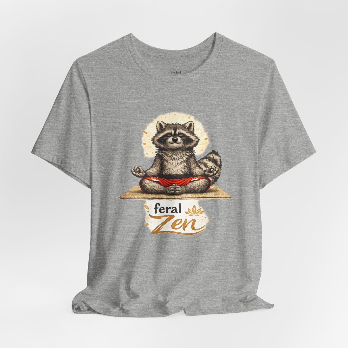 Feral Zen Raccoon T-shirt