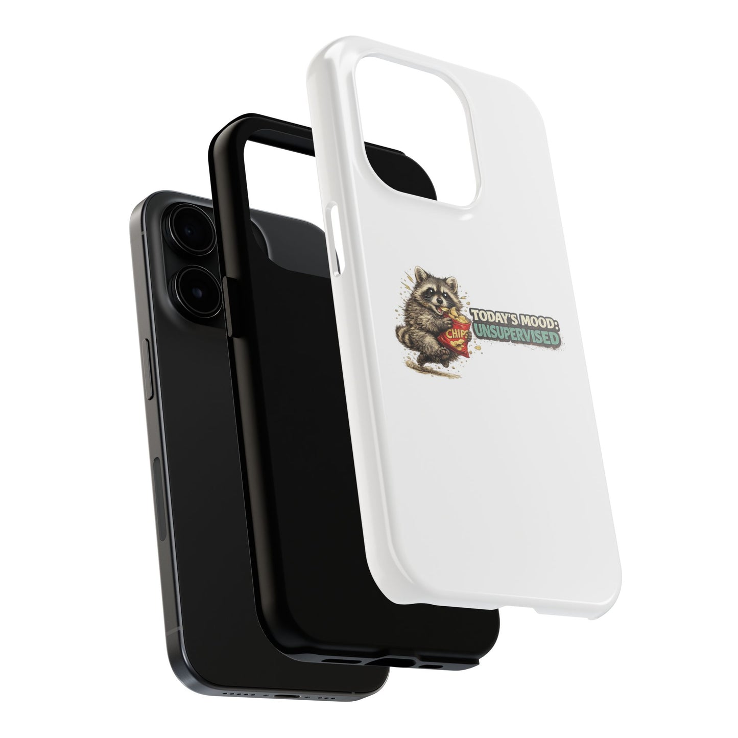 Today's Mood Raccoon Phone Case — Tough & Cute Protective Phone Cover