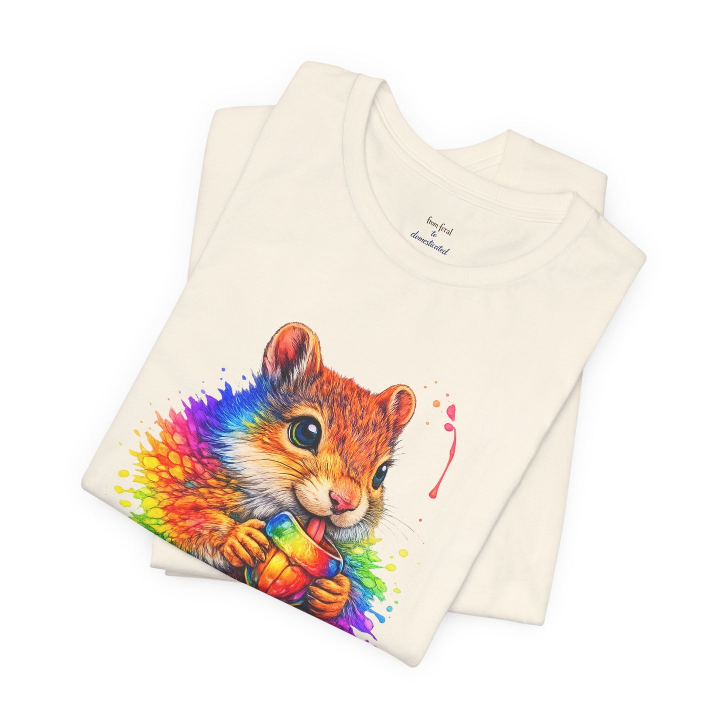 Watercolor Wildlife Squirrel T-Shirt